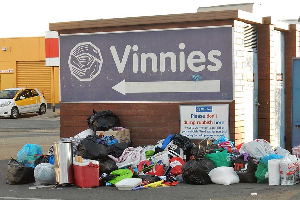 The Western Australian government will provide financial support to charities who foot the bill for disposing of illegal dumping from their premises.