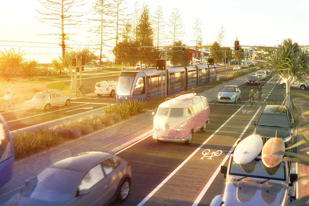 A feasibility study into the Sunshine Coast light rail has been awarded at the Planning Institute of Australia’s recent Australian Urban Design Awards.