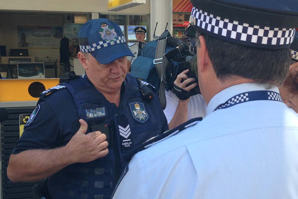 Queensland police officers on the Gold Coast have been fitted with Body Worn Video to ensure their safety and their jobs are made easier.