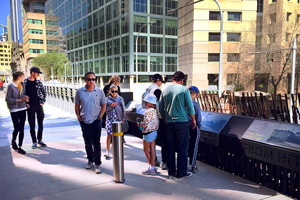 Sydney’s so-called Goods Line received a facelift in an ambitious urban renewal project in 2015 to transform the decommissioned rail line into an urban hub.