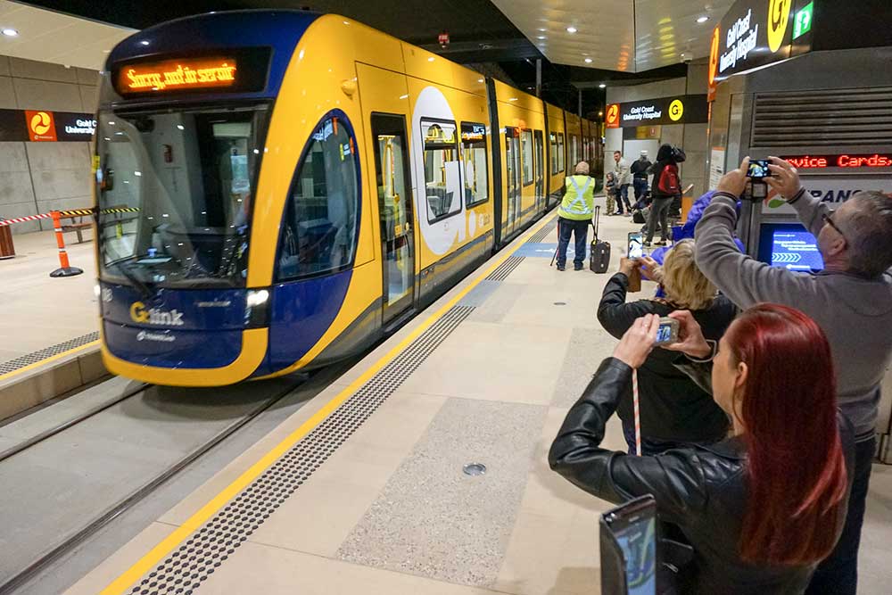 The Queensland government has shortlisted three bidders to construct Stage 2 of the Gold Coast Light Rail.