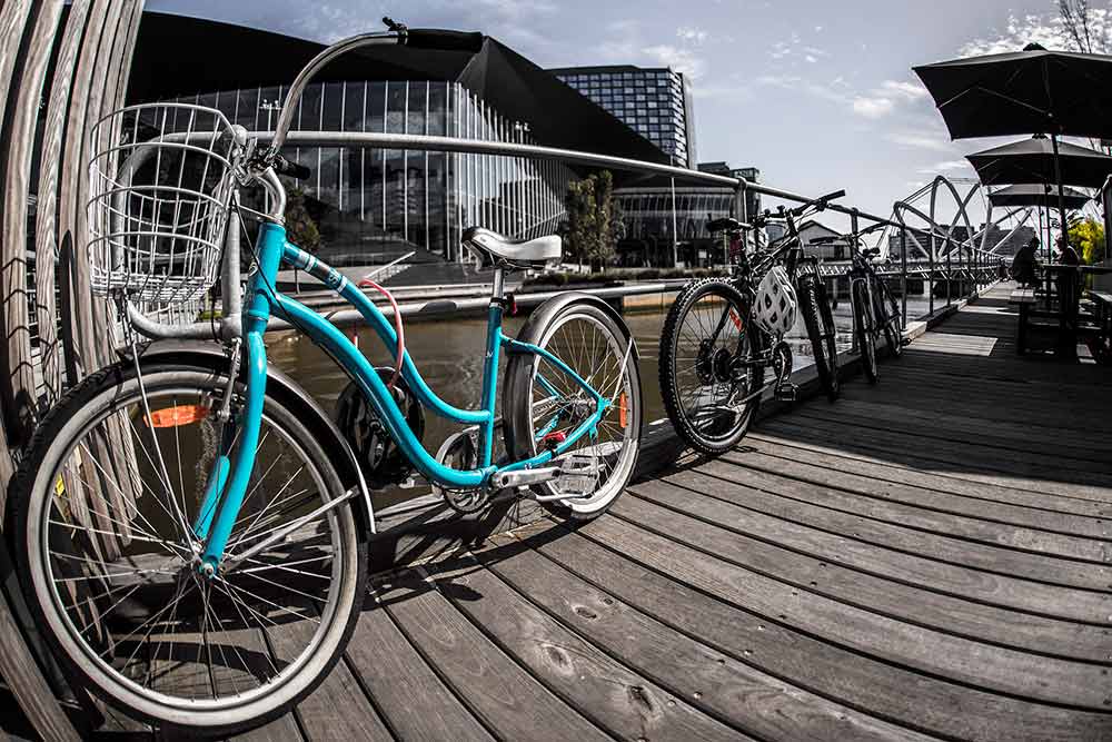 The City of Melbourne is boosting its bicycle network by increasing the ratio of bike users to that of car drivers and ensuring bike safety.