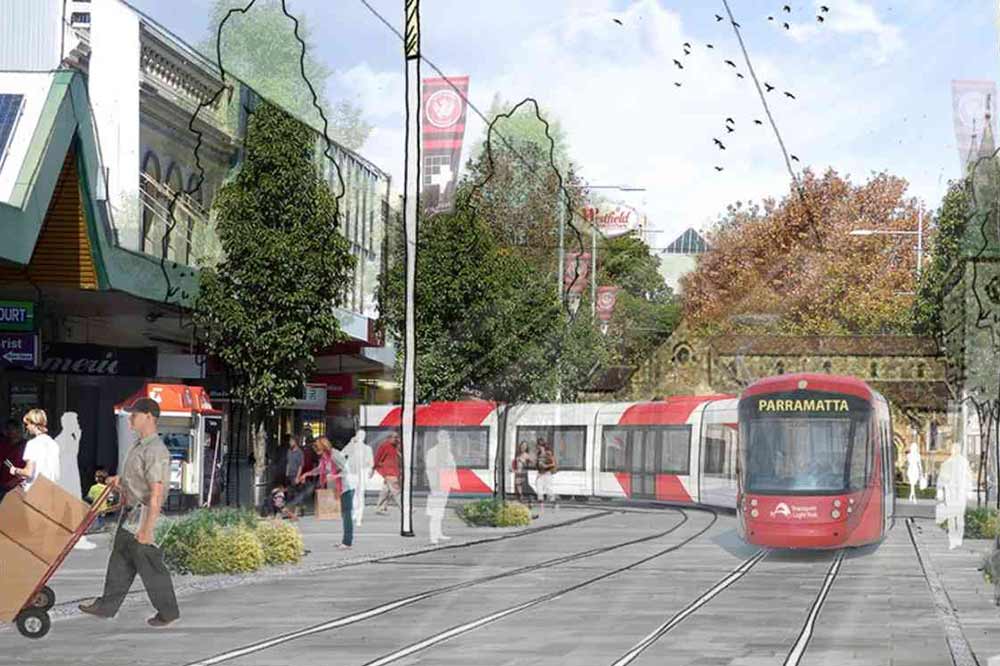 The NSW government has gathered 500 experts to discuss the Parramatta Light Rail and its potential benefits to the local economy.