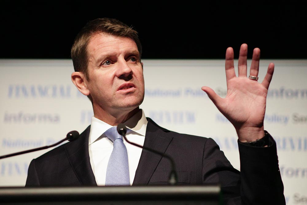 NSW Premier Mike Baird rode to the defence of the controversial WestConnex project that has sparked criticism from all angles.