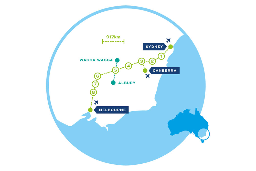 Consolidated Land and Rail Australia (CLARA) proposes ambitious plan to build High Speed Rail linking Melbourne and Sydney, with smart cities in between.