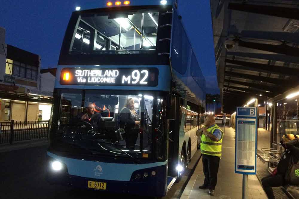 Public transport fleet operator Transdev has rolled out a fleet of double decker buses along a Western Sydney route that's twice the people moving power.